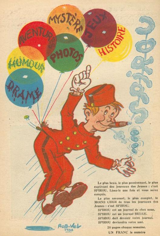 Publicit&eacute; de Robvel en 1938