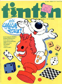 Couverture de Nouveau Tintin 200 en France et du numro 28/79 en Belgique
