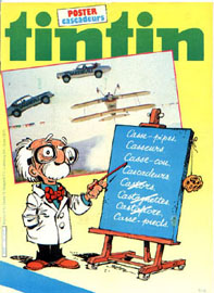 Couverture de Nouveau Tintin 344 en France et du numro 15/82 en Belgique
