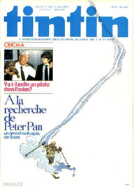 Couverture de Nouveau Tintin 404 en France et du numro 23/83 en Belgique

