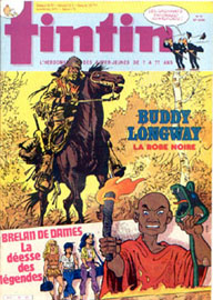 Couverture de Nouveau Tintin 499 en France et du numro 14/85 en Belgique
