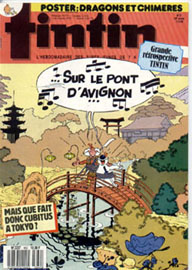Couverture de Nouveau Tintin 662 en France et du numro 21/88 en Belgique
