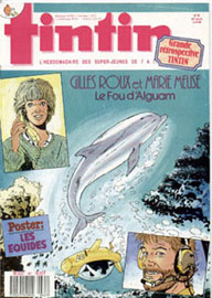 Couverture de Nouveau Tintin 667 en France et du numro 26/88 en Belgique
