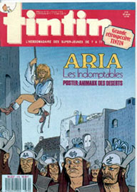 Couverture de Nouveau Tintin 670 en France et du numro 29/88 en Belgique
