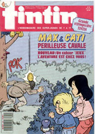 Couverture de Nouveau Tintin 680 en France et du numro 39/88 en Belgique
