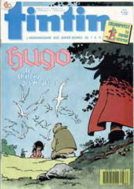 Couverture de Nouveau Tintin 683 en France et du numro 42/88 en Belgique
