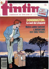 Couverture de Nouveau Tintin 686 en France et du numro 45/88 en Belgique
