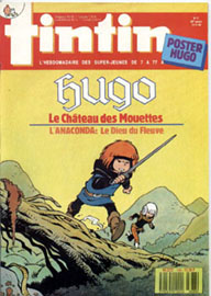 Couverture de Nouveau Tintin 688 en France et du numro 47/88 en Belgique
