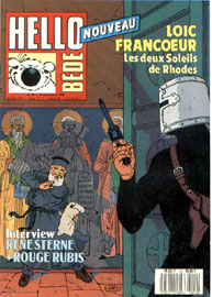 Couverture de Hello Bd 12 en France et du numro 12/89 en Belgique
