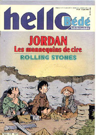 Couverture de Hello Bd 38 en France et du numro 24/90 en Belgique
