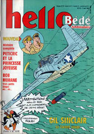 Couverture de Hello Bd 85 en France et du numro 19/91 en Belgique
