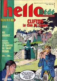 Couverture de Hello Bd 92 en France et du numro 26/91 en Belgique
