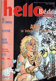 Couverture de Hello Bd 98 en France et du numro 32/91 en Belgique
