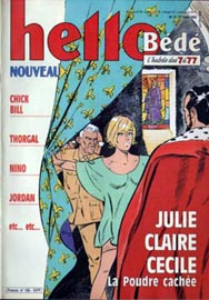 Couverture de Hello Bd 130 en France et du numro 11/92 en Belgique
