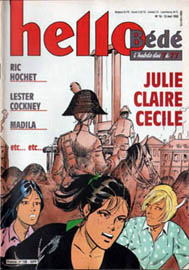 Couverture de Hello Bd 138 en France et du numro 19/92 en Belgique
