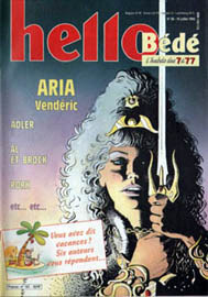 Couverture de Hello Bd 147 en France et du numro 28/92 en Belgique
