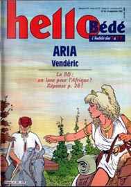 Couverture de Hello Bd 155 en France et du numro 36/92 en Belgique
