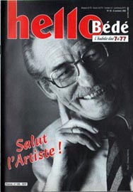Couverture de Hello Bd 159 en France et du numro 40/92 en Belgique
