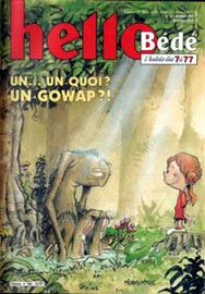 Couverture de Hello Bd 184 en France et du numro 13/93 en Belgique
