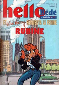 Couverture de Hello Bd 196 en France et du numro 25/93 en Belgique
