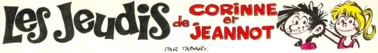 Corinne et Jeannot dans Vaillant et
      Pif