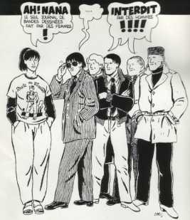 Illustration de Chantal Montellier pour l'article ci-contre