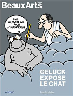 Couverture du num�ro HS Geluck expose le chat