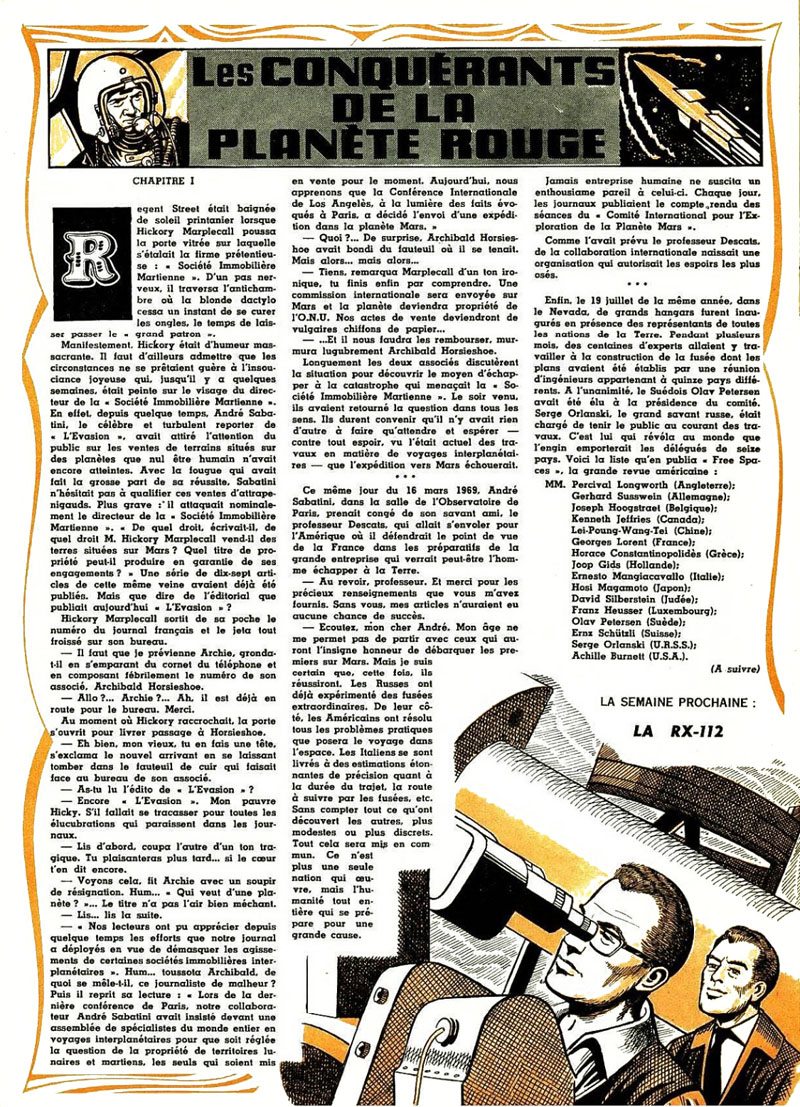 Les conqurants de la plante rouge