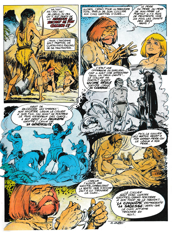 le secret des cinq griffes