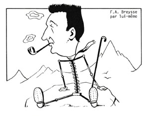 Autoportrait de F. A. Breysse