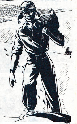 Premier dessin de F. A. Breysse dans Coeurs Vaillants