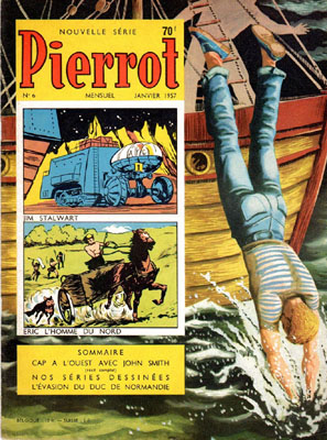 Couverture Pierrot 6 en 1957
