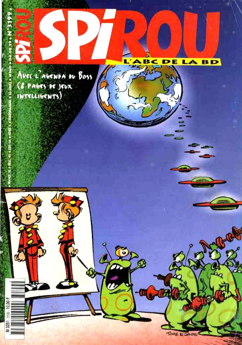 Couverture de Spirou 3199