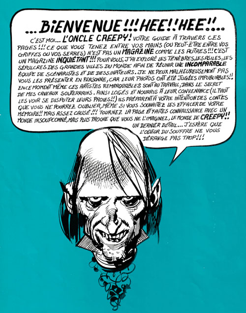 presentation de Creepy