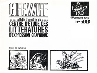 Couverture du numero 16 Couverture du numero 16