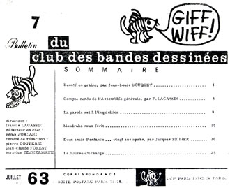 Couverture du numero 7