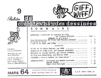 Couverture du numro 9