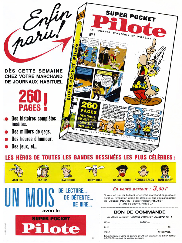 Annonce Super pocket Pilote