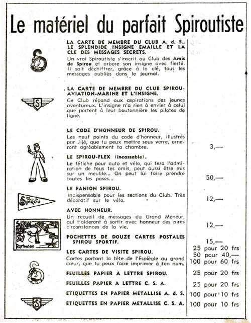 Annonce dans numro 706