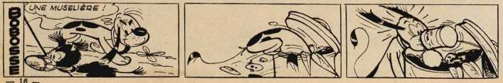 Le deuxième gag de Bobosse dans Spirou