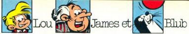 Lou, James et Blub