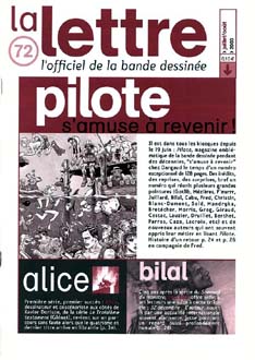 Couverture du numero 72