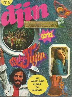 Couverture du premier numro de Djin