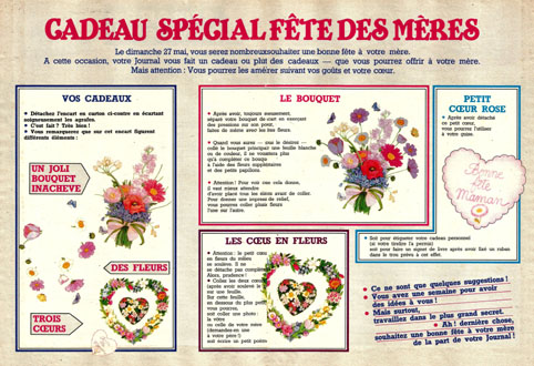 Cadeau f�te des m�res