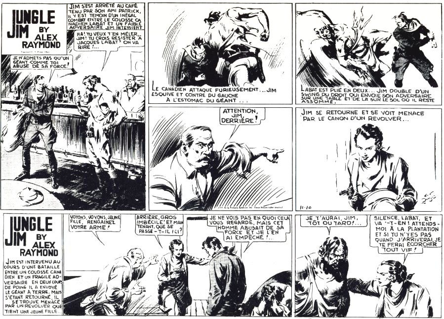 Première planche de la série