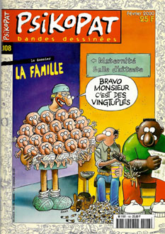 Couverture du numero 108