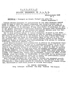 Couverture du numro 1