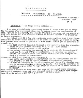 Couverture du numero 3