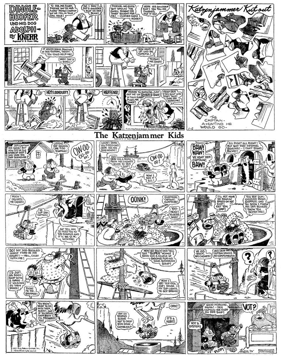 VO de la planche du 06/01/1935