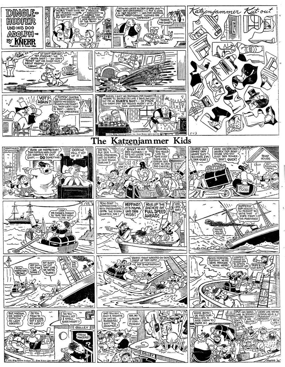 VO de la planche du 13/01/1935
